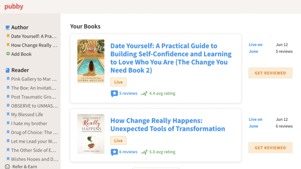 How to get 10 new books reviews this week